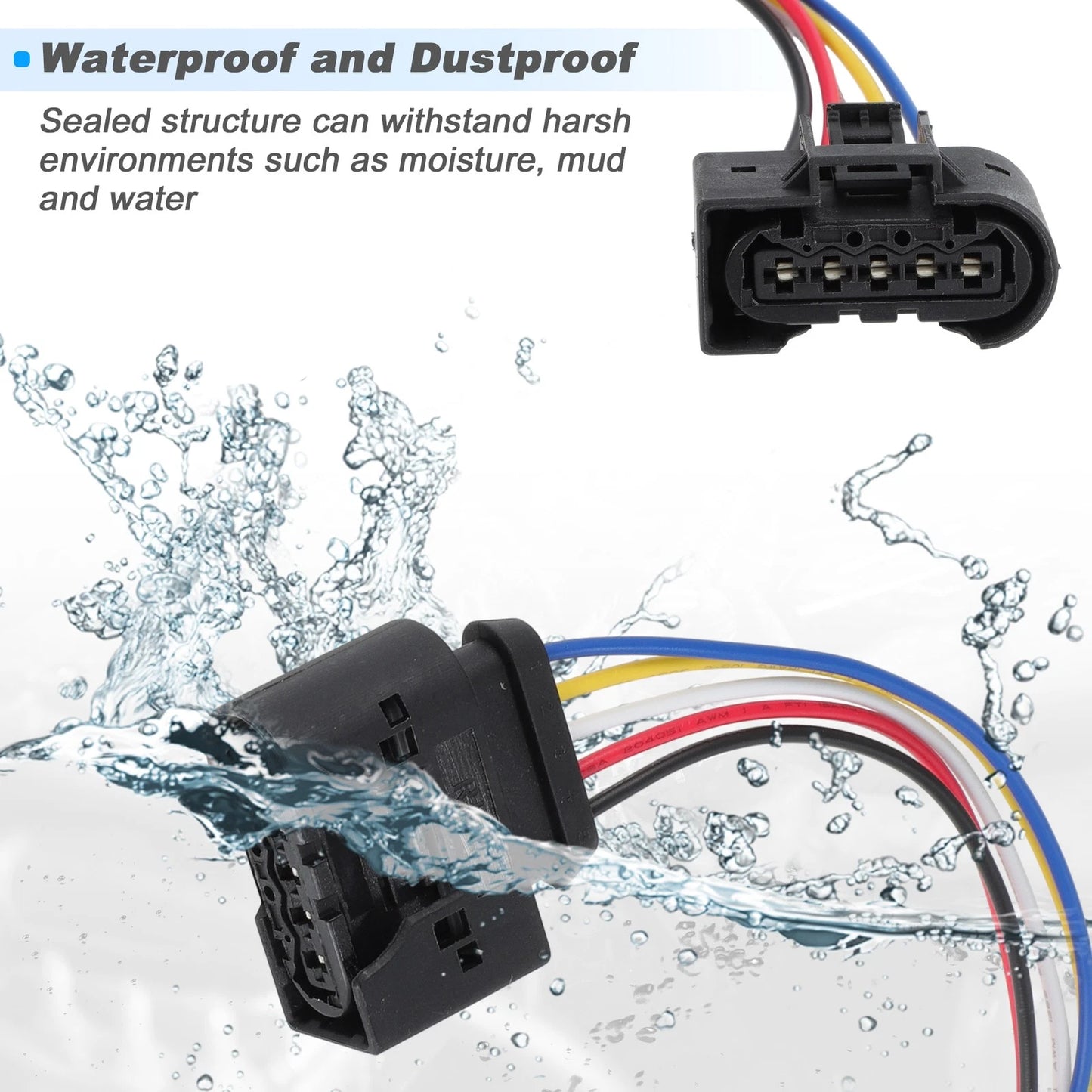 5-Wire Fuel Injector Wiring Harness Replacement for Dodge Challenger