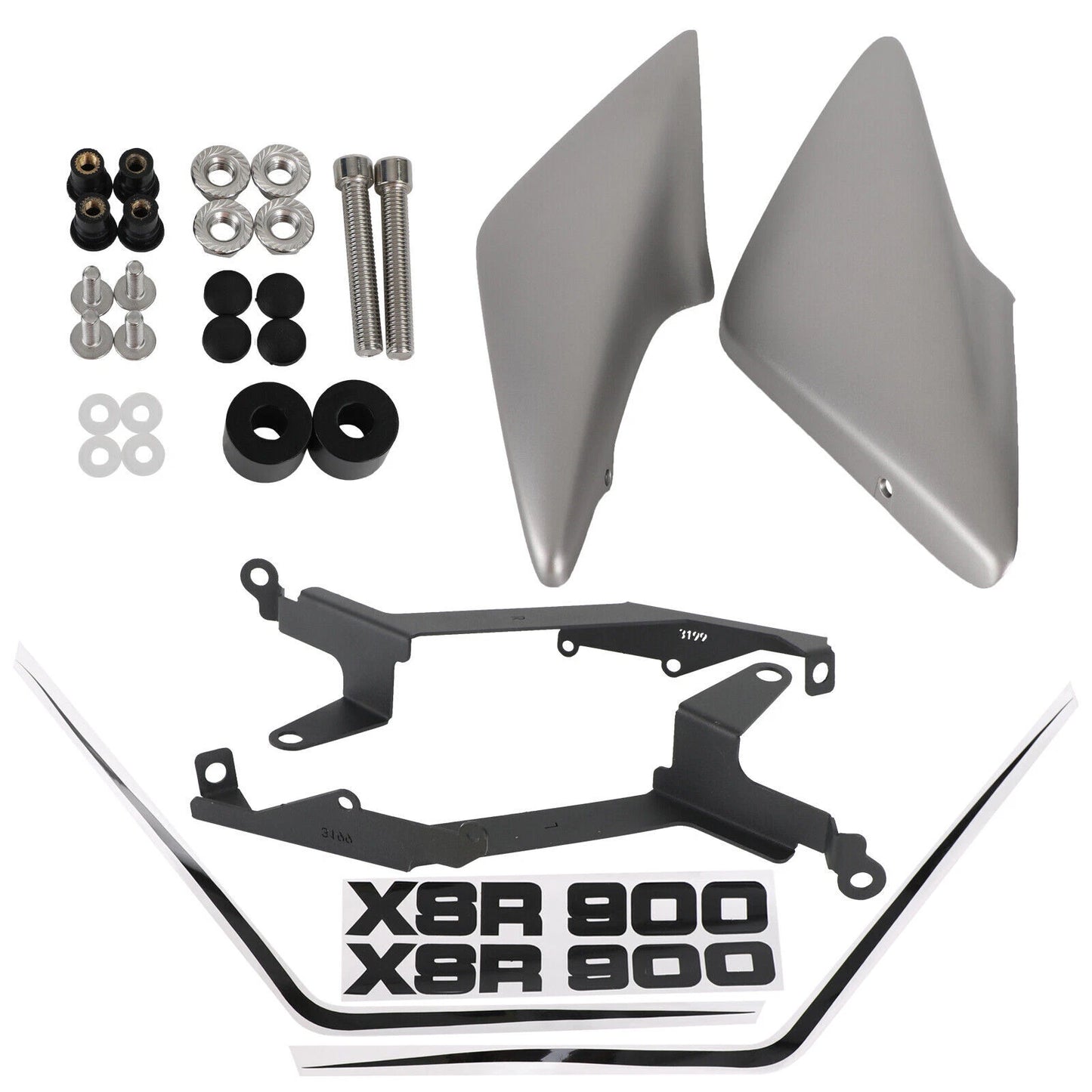Rear Side Fairing for Yamaha XSR 900 (2016-2021) Gray