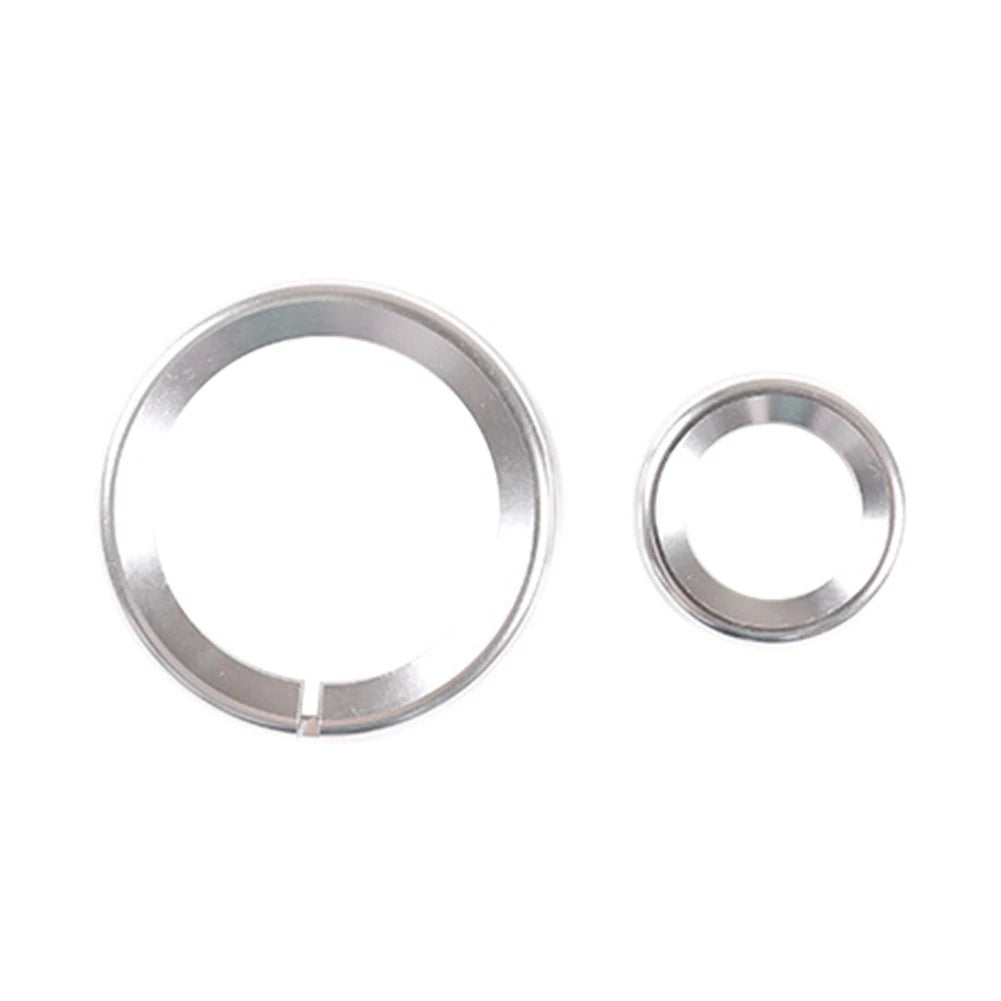 Alfa Romeo Giulia Stelvio Silver Central Control Multimedia Knob Ring (2020-2021)