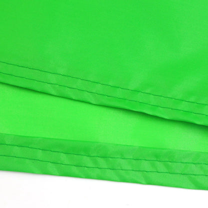180T Black+Green Outdoor Motorcycle Cover L for Kawasaki Ninja 250