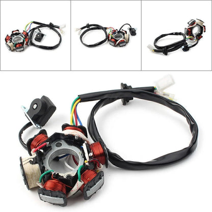 6-Coil Stator Magneto for GY6 50 110 150cc Scooter Moped Go Kart ATV (2000-2023)