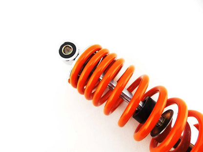 365mm JBS Orange/Chrome Shock Absorbers for Kawasaki F8 250 Bison