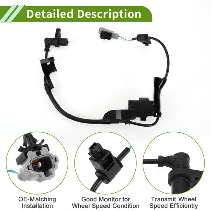 ABS Wheel Speed Sensor for Toyota Hiace (2005-2019) - 1 x Front Left