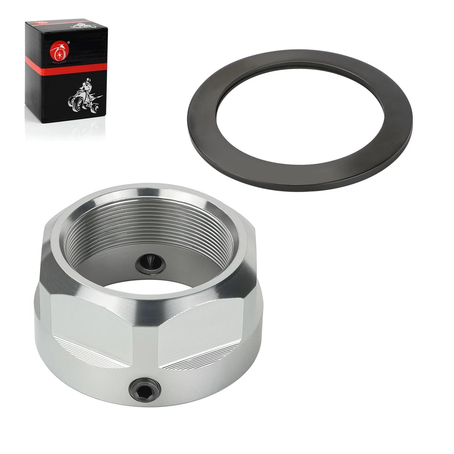 Rear Axle Lock Nut & Washer Set for Yamaha Raptor 700/YFZ450 2004-2022