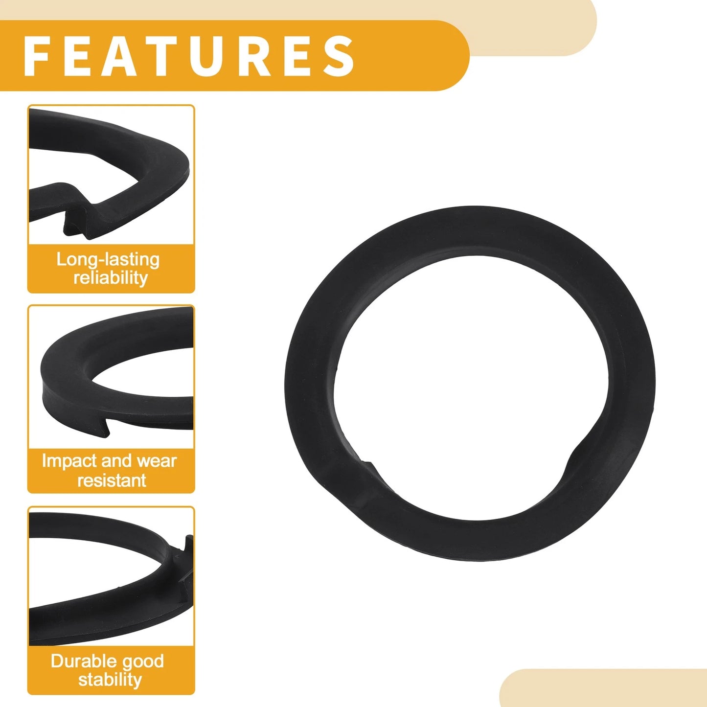 Coil Spring Insulator for BMW 528i (1997-2010) Rubber 1 Pc