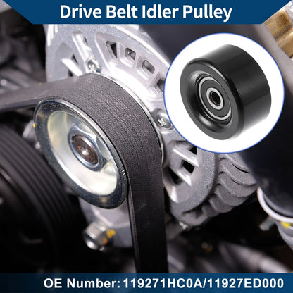 Drive Belt Idler Pulley for Toyota Highlander (2008-2019) 1 Pc