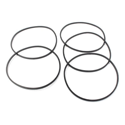 5Pcs Rubber Clutch Cover O-Ring Derby Gasket for Harley Sportster 883 1200 (94-17)