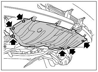 26x Bolts & Clips Front Undertray Gearbox for Range Rover L322 (2002–2012)