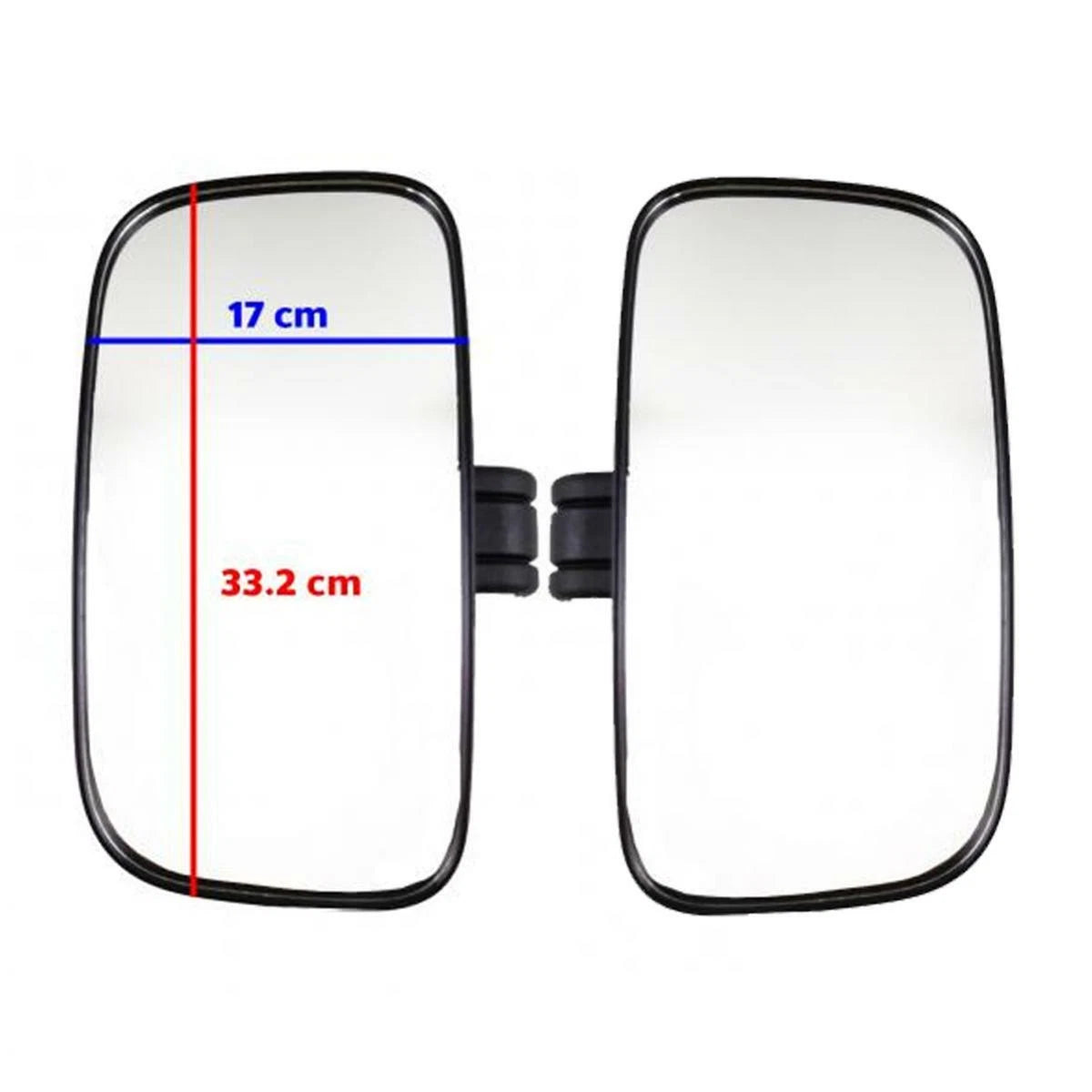 Side Exterior Mirror Rear View Pair LH+RH Fits Isuzu Rocky Dega 195 Heavy Truck