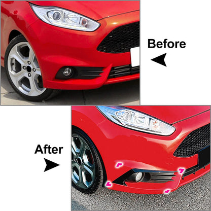 Front Bumper Side Splitter Spoiler for Ford Fiesta ST MK6 (2012-2017)