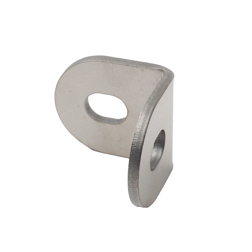 L-Shaped Mounting Bracket for Universal Motorcycle Exhaust Pipe Clamp