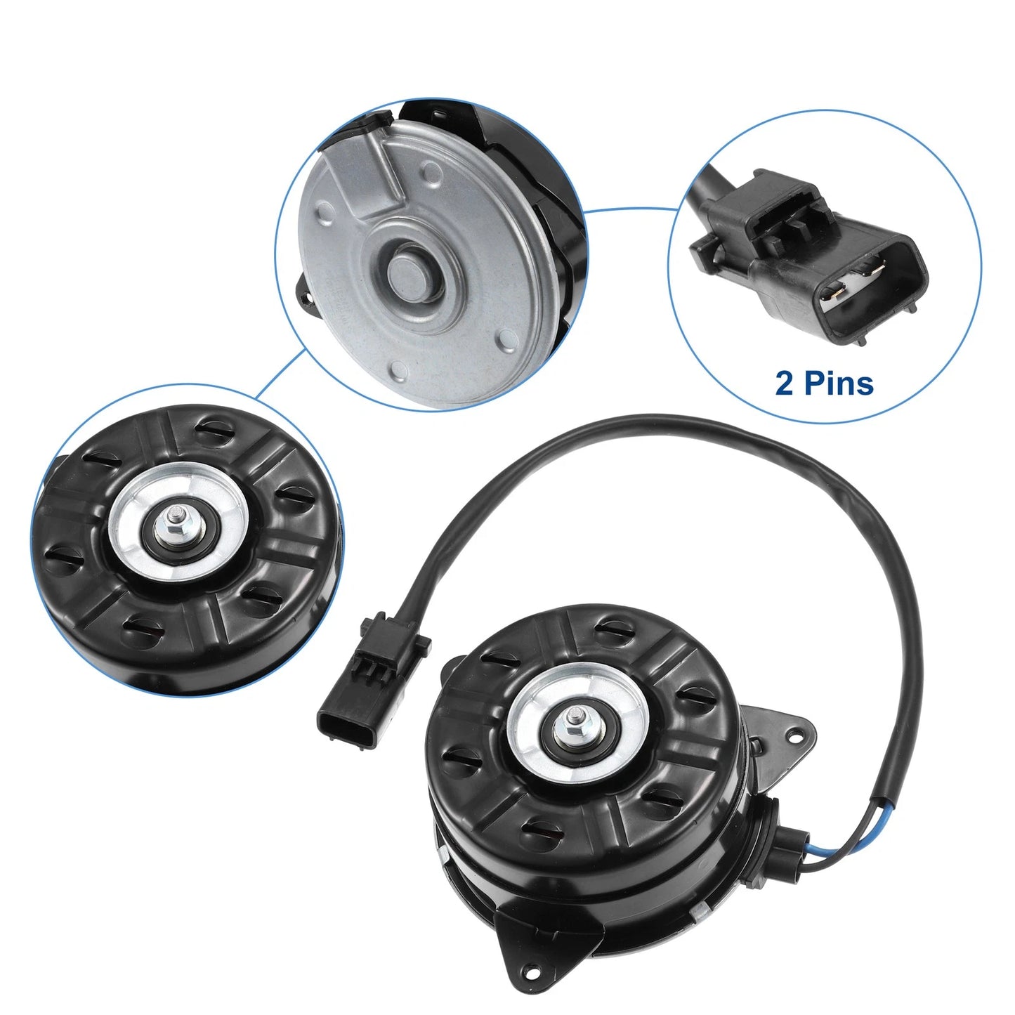 A/C Condenser Cooling Fan Motor for Honda
