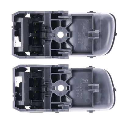 Inner Door Handle Set 2 for Nissan Pathfinder (1995-2005) Grey Front & Rear