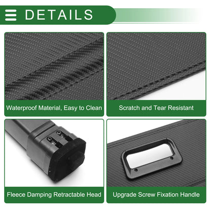 Cargo Cover for Ford S-MAX 2007-2014 Black Carbon Fiber