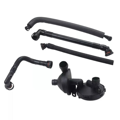 5 x PCV Crankcase Vent Valve & Breather Hose for BMW E46 325i 330i (2000-2006)