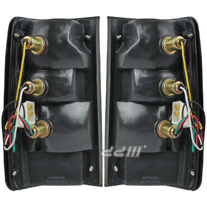 2 x Rear Tail Light Lamps for Toyota Hilux RN80 RN110 LN106 YN110 (88-97)