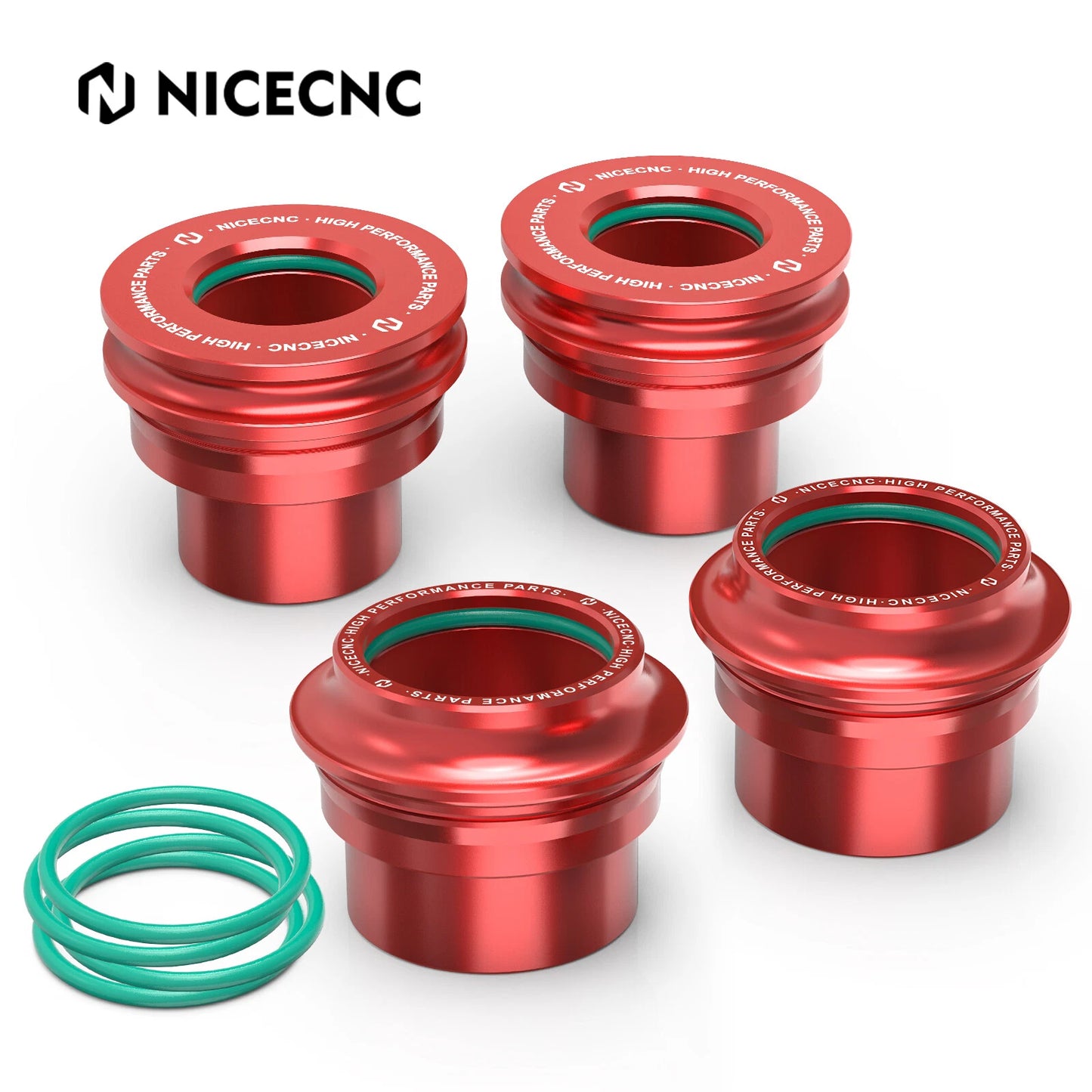 NICECNC 2 x Front Rear Wheel Spacers O-ring for Beta 125-520 RR RR-S (2013-2024)