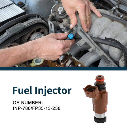 Fuel Injector for Mazda Protege ES 1.8 (1999-2000) 1 Pc Brown