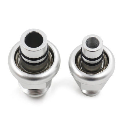 Car Aluminum Alloy Fuel Rail Adapter Kit 6AN 8AN for Ford Mustang (1986-1998)