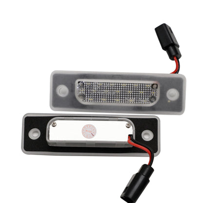 LED Rear License Plate Light for Europe BMW M5 5/7 Series E32 E34 Sedan
