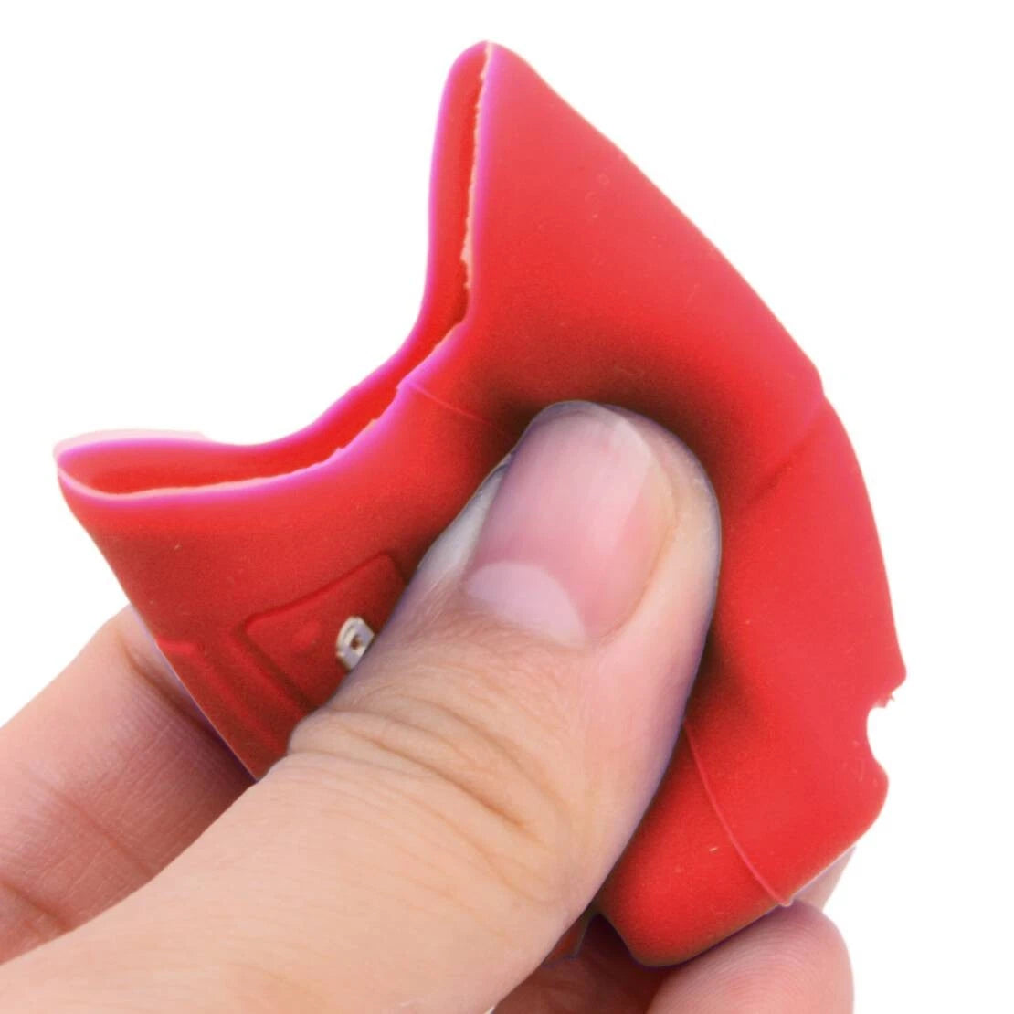 Red Silicone Car Key Shell Cover for Mitsubishi Galant (Fits 2004-2012)