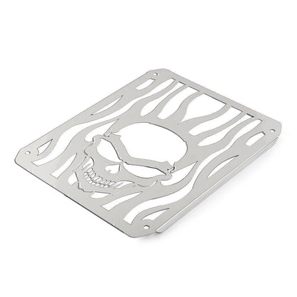 Skull Stainless Radiator Grill Guard Cover for Kawasaki Vulcan VN400/800 (95-06)