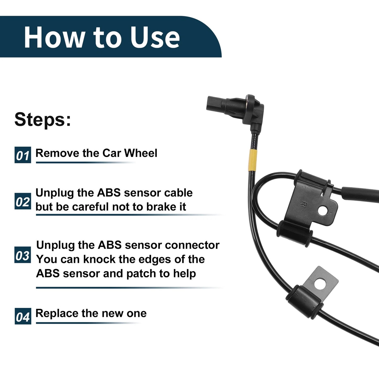 ABS Wheel Speed Sensor for Kia Rio (2006-2007)