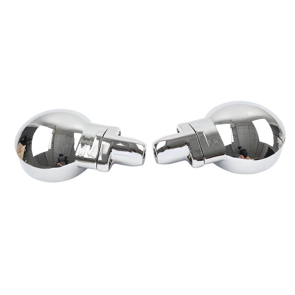 Chrome Front Turn Signal Housing Bracket for Harley Sportster & Street Glide