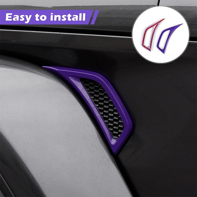 Full Set Exterior Trim Covers for Jeep Wrangler JL (2018-2023)