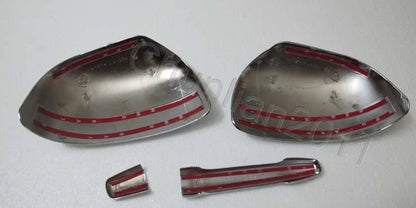 Side Mirror Door Handle Cover Trim for Mitsubishi Outlander Sport/ASX (2010-2014)