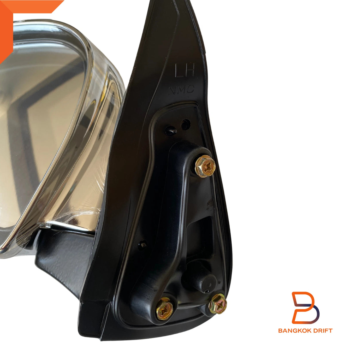 Chrome Manual Side Mirrors for Toyota Hilux Ute Tiger D4D (1997-2004)