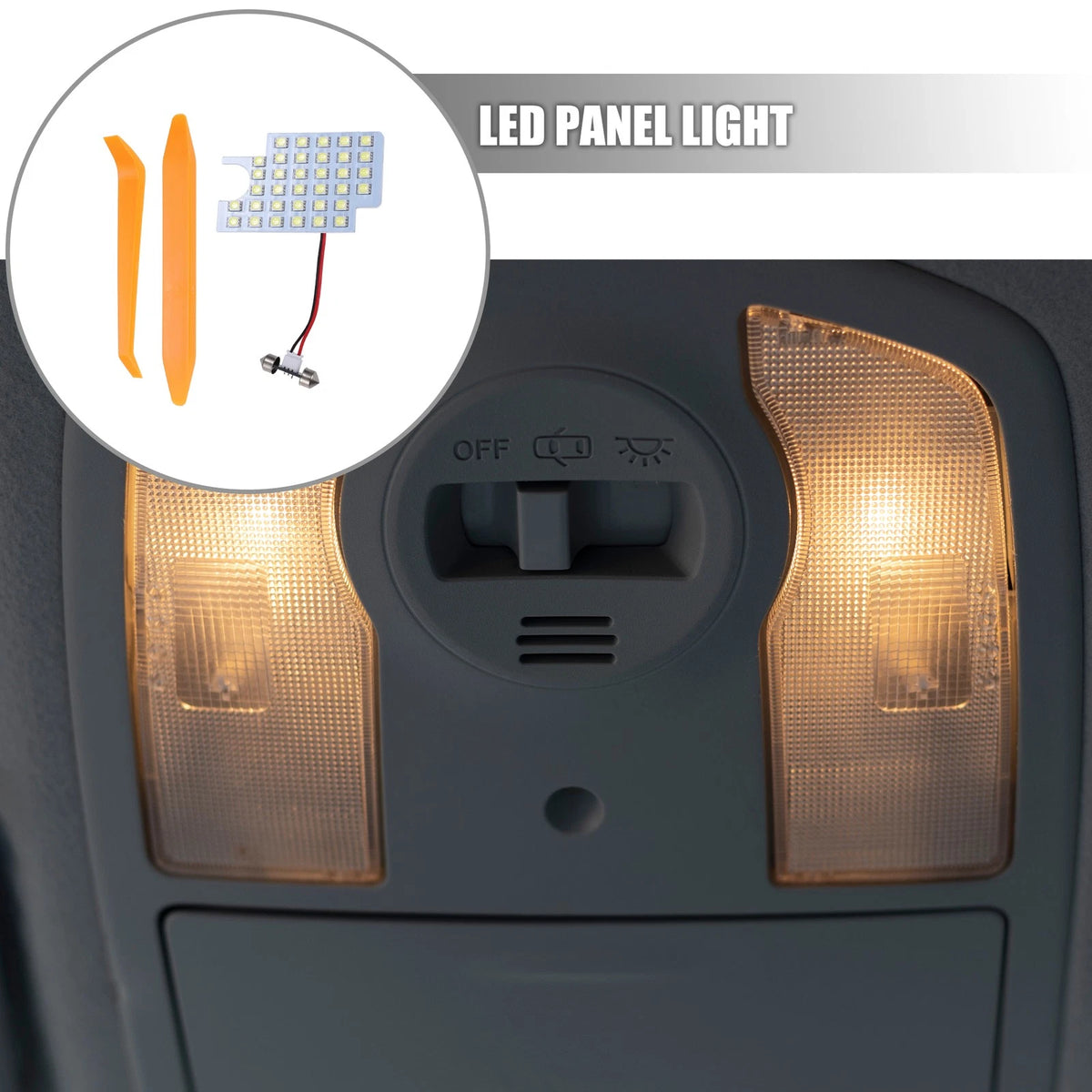 LED Interior Light Set for Toyota HiAce (2010-2023) - 5050SMD 6000K White