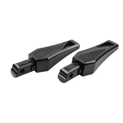 Mini Foot Pegs for Harley Softail Street Bob (2018-2023) Black