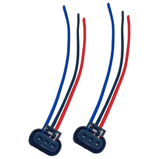2 x 3 Pin Ignition Coil Connector Wiring Harness for Jeep Wrangler (2018-2024)
