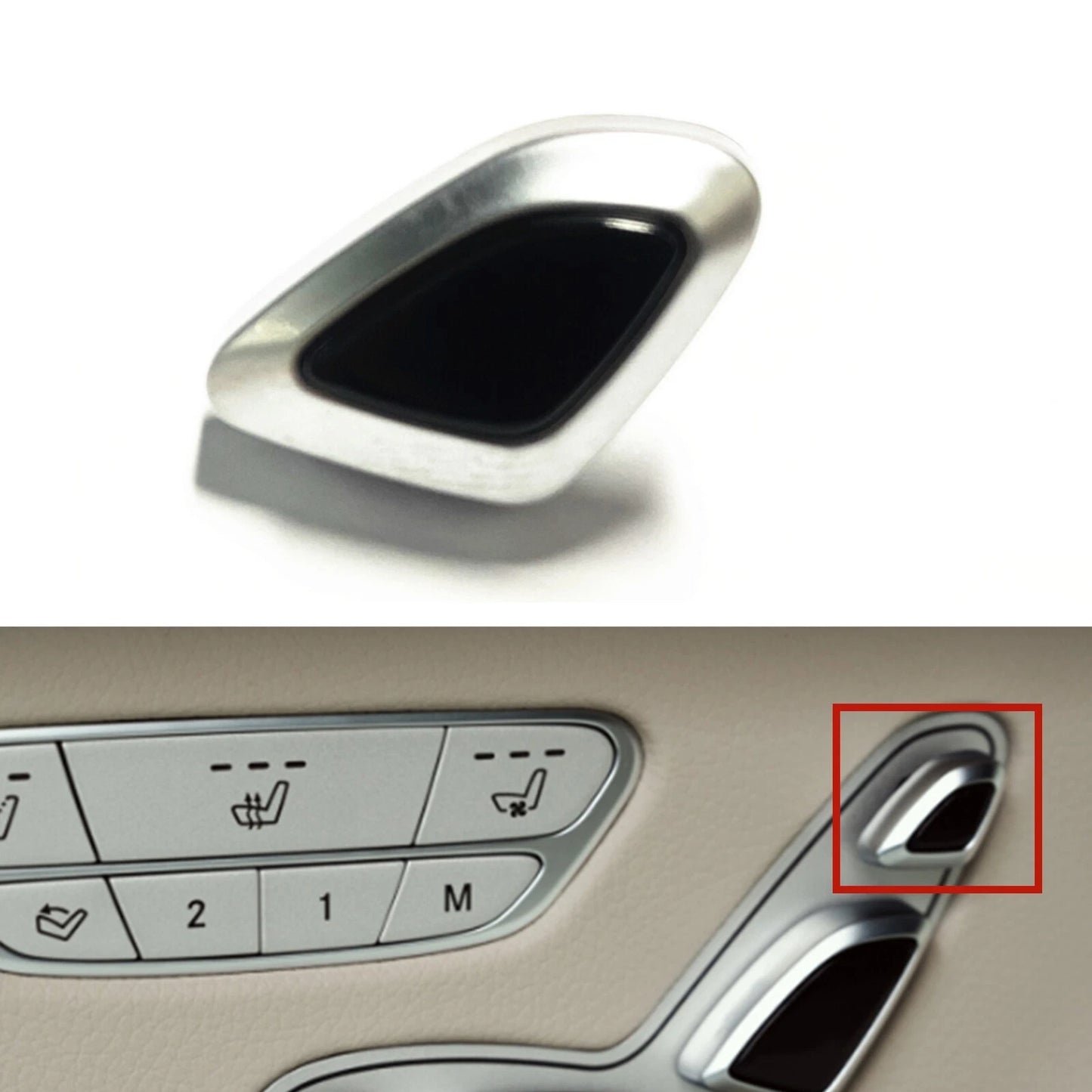 Headrest Adjust Button for Mercedes Benz W222 (2014-2020) Right