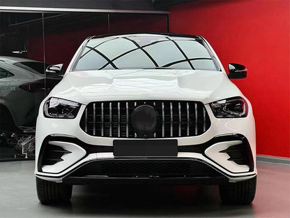 Front Bumper Grille GT Style for Mercedes Benz GLE350 GLE450 GLE580 (2024)