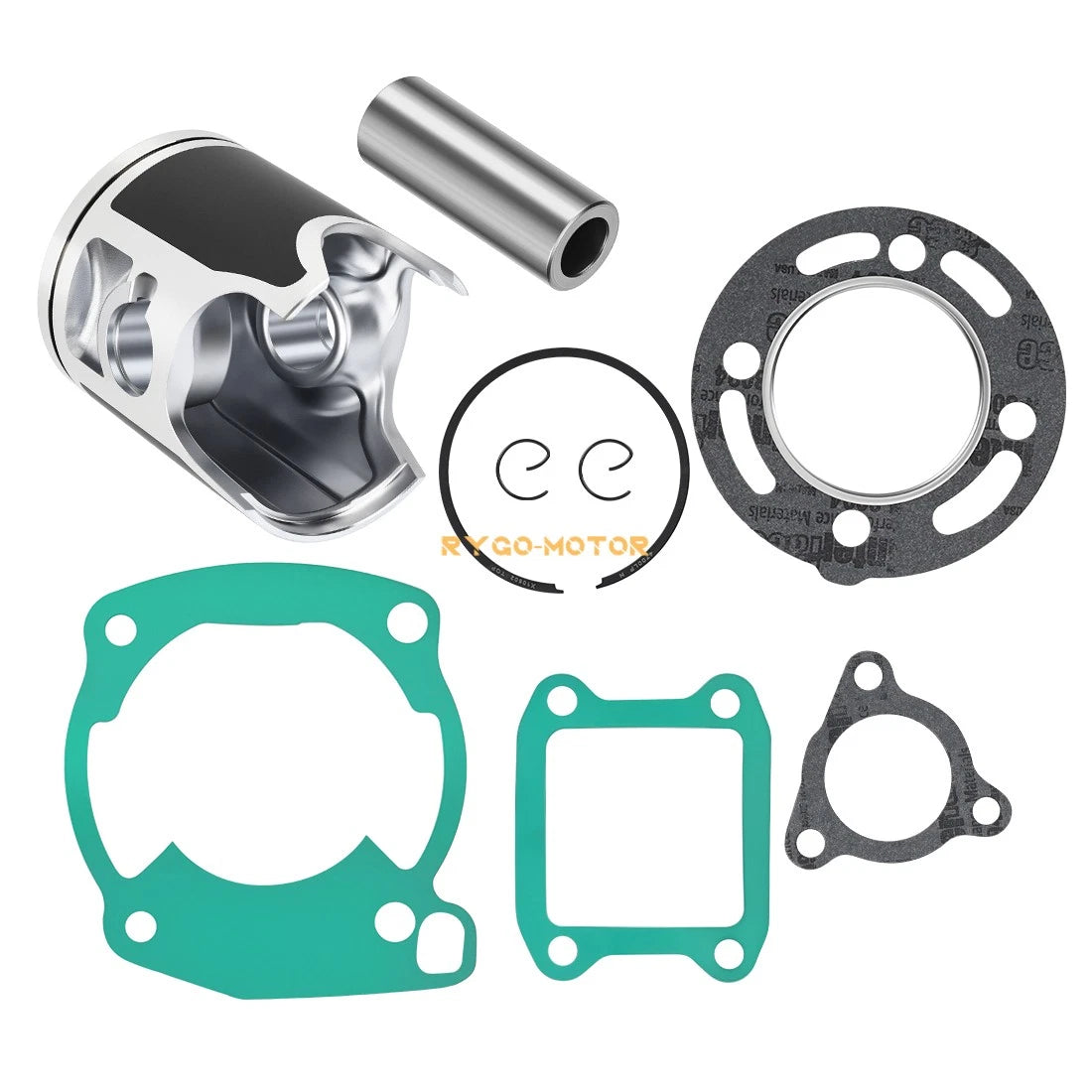 Top End Rebuild 47mm Piston Ring Gasket for Honda CR80R (1986–1991)