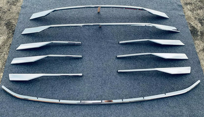 Front Grilles Center Molding Cover Trim 9 x For Toyota Sienna (2021-2023)