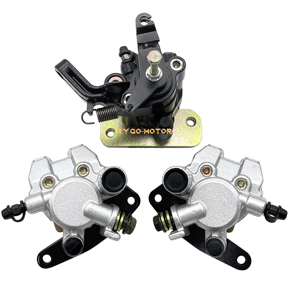 2 x Front Rear Brake Calipers W/Pads for Honda TRX250X (1987–1992)