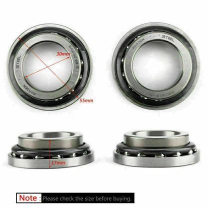 Steering Head Bearing Kit for Suzuki SV650 GSX-R1000 GSX1300 Hayabusa (2000-2023)