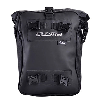 Waterproof 10L Rear Tail Seat Bag for Motorcycle - Black