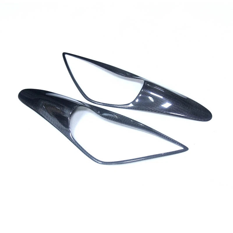 Real Carbon Fiber Headlight Cover Headlamp Trim for Toyota Celica 2000-2005