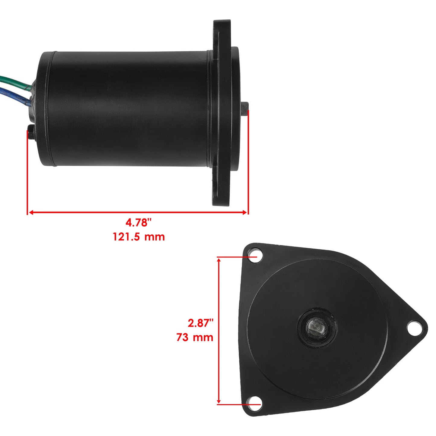 Tilt Trim Motor for Yamaha Outboard 90TJR 1992-2001 / P60TLH 1992-1999