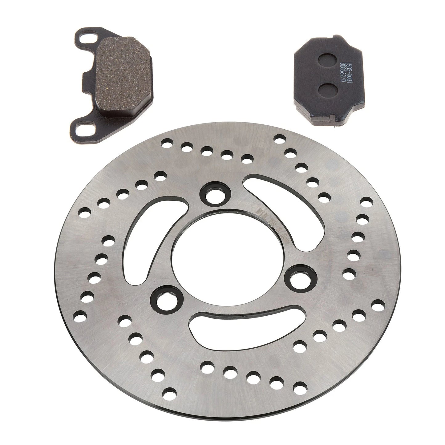 2 x Rear Brake Rotor & Semi-Metallic Pads for Arctic Cat DVX 50 & 90 (2006–2014)