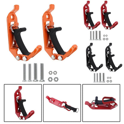 Rubber Clamp Shovel Holder Roof Rack 4 x Screws