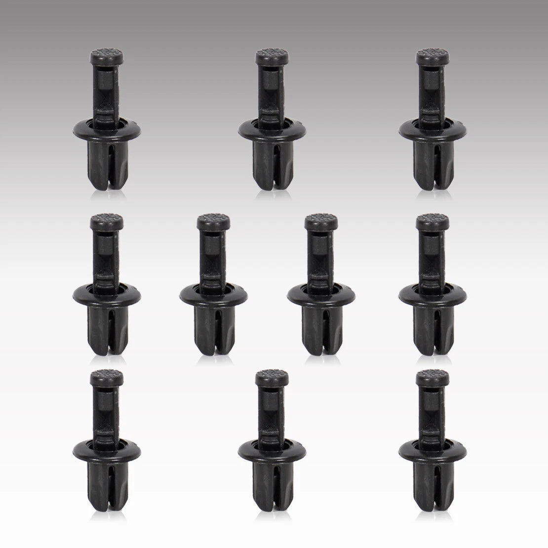 10 x Bumper Cover Push-Type Retainer Clips for Toyota Yaris (2006-2011)