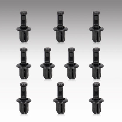 10 x Bumper Cover Push-Type Retainer Clips for Toyota Yaris (2006-2011)