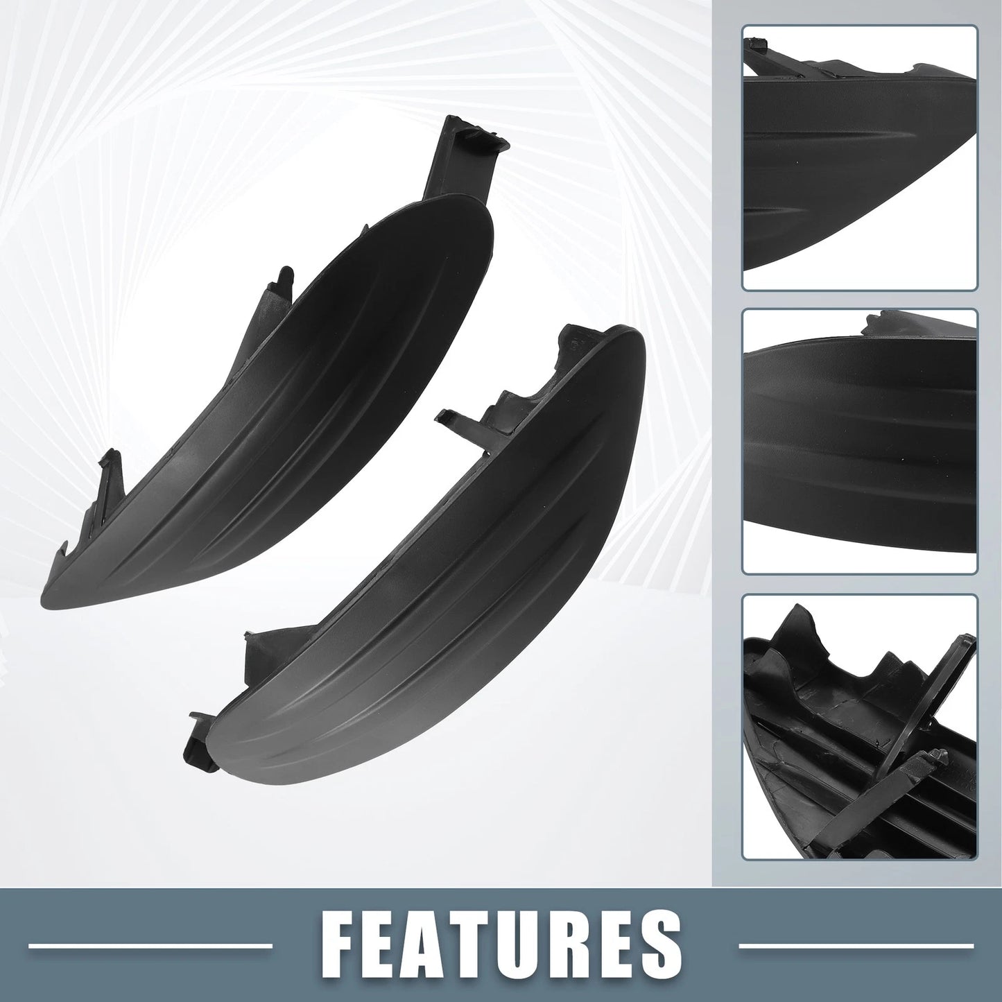 1 Pair Fog Light Grille Cover for Toyota Corolla