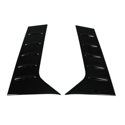 C-Pillar Molding Covers for Toyota Alphard (2016-2019) Grossy Black