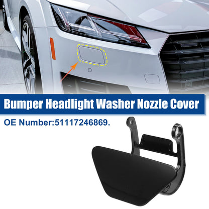 Left Headlight Washer Spray Nozzle Cover for BMW 5 Series F10 (2010-2017)